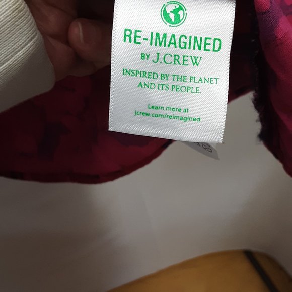 J. Crew  Reimagined Short Sleeve Pullover Blouse Top Shirt Shoulder Buttons Med - Picture 8 of 15